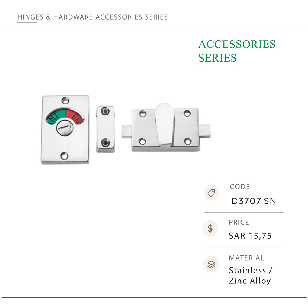 D3707 SN ACCESSORIES - Image 1