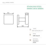 stainless steel lock - Image 2