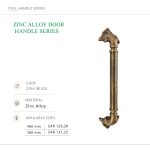 Zinc Alloy Handle