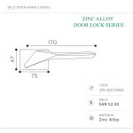 Zinc Door Lock - Image 2