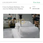 5 Axis Cnc Router Machinery / Five Axis Cnc Milling Center Machine - Image 6