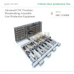 Advanced CNC Furniture Woodworking Assembly Line Production Equipment
