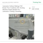 Excitech Automatic Cabinet Making CNC Router New Condition ATC Nesting Machine Single Spindle PLC Automatic Loading Unloading - Image 3