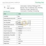 Excitech Automatic Cabinet Making CNC Router New Condition ATC Nesting Machine Single Spindle PLC Automatic Loading Unloading - Image 7