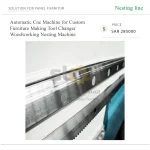 Automatic Cnc Machine for Custom Furniture Making Tool Changer Woodworking Nesting Machine - Image 3