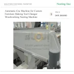 Automatic Cnc Machine for Custom Furniture Making Tool Changer Woodworking Nesting Machine - Image 6