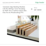 Automatic Edge Banding Machine with Pre-Milling Corner Rounding for MDF New Condition Quick Melt Glue Pot for Woodworking PVC - Image 5