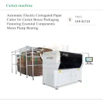 Automatic Electric Corrugated Paper Cutter for Carton Boxes Packaging Featuring Essential Components Motor Pump Bearing - Image 4