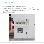 Automatic Electric Furniture Board Carton Packaging Machine Easy-to-Operate with Motor Pump Bearing Core Components - Image 2