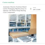 Automatic Electric Furniture Board Carton Packaging Machine Easy-to-Operate with Motor Pump Bearing Core Components - Image 5