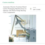 Automatic Electric Furniture Board Carton Packaging Machine Easy-to-Operate with Motor Pump Bearing Core Components - Image 6