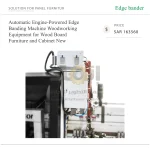 Automatic Engine-Powered Edge Banding Machine Woodworking Equipment for Wood Board Furniture and Cabinet New - Image 2