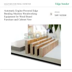 Automatic Engine-Powered Edge Banding Machine Woodworking Equipment for Wood Board Furniture and Cabinet New - Image 5