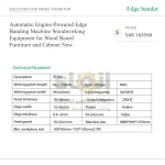 Automatic Engine-Powered Edge Banding Machine Woodworking Equipment for Wood Board Furniture and Cabinet New - Image 7