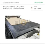 Automatic Nesting CNC Router for Wood with Labeling Feature - Image 5
