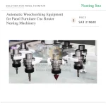 Automatic Woodworking Equipment for Panel Furniture Cnc Router Nesting Machinery - Image 3