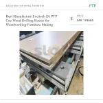 Best Manufacture Excitech E6 PTP Cnc Wood Drilling Router for Woodworking Furniture Making - Image 2