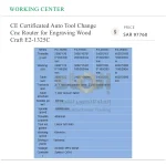 CE Certificated Auto Tool Change Cnc Router for Engraving Wood Craft E2-1325C - Image 7