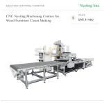 مراكز تشغيل CNC بنظام Nesting لتصنيع الأثاث الخشبي والخزائن