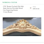 ⁦راوتر إكسايتك CNC الأكثر مبيعًا لنقش الأخشاب، بثلاثة محاور مع خدمة ما بعد البيع⁩ - الصورة ⁦4⁩