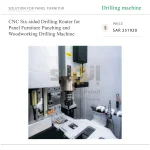 CNC Six-sided Drilling Router for Panel Furniture Punching and Woodworking Drilling Machine - Image 5