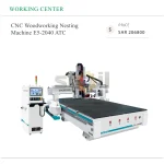 CNC Woodworking Nesting Machine E5-2040 ATC