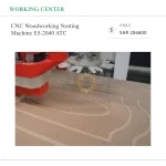 CNC Woodworking Nesting Machine E5-2040 ATC - Image 6