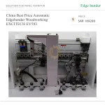 China Best Price Automatic Edgebander Woodworking EXCITECH EV583 - Image 2