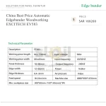 China Best Price Automatic Edgebander Woodworking EXCITECH EV583 - Image 7