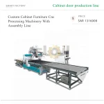 Custom Cabinet Furniture Cnc Processing Machinery With Assembly Line - Image 2