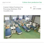 Custom Cabinet Furniture Cnc Processing Machinery With Assembly Line - Image 5