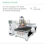 1325 Wood Cnc Cutting and Engraving Router for Woodworking WOOD Cabinet