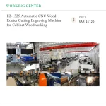 1325 Wood Cnc Cutting and Engraving Router for Woodworking WOOD Cabinet - Image 4