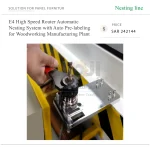 EXCITECH E4 High Speed Router Automatic Nesting System with Auto Pre-labeling for Woodworking Manufacturing Plant - Image 2