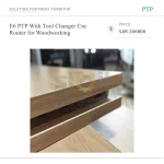 E6 PTP With Tool Changer Cnc Router for Woodworking - Image 2