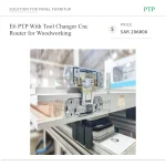 E6 PTP With Tool Changer Cnc Router for Woodworking - Image 3