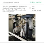 ⁦ماكينة CNC EHS1224 للأخشاب بالحفر السداسي مع مبدّل أدوات أوتوماتيكي ومحركات تروس⁩ - الصورة ⁦6⁩