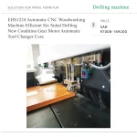 ⁦ماكينة CNC EHS1224 للأخشاب بالحفر السداسي مع مبدّل أدوات أوتوماتيكي ومحركات تروس⁩ - الصورة ⁦3⁩