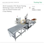 EK-D CNC Nesting Machining Centres for Wood Furniture Closet Making