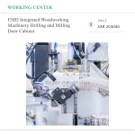 EMD Integrated Woodworking Machinery Drilling and Milling Door Cabinet - Image 2