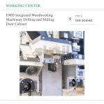 EMD Integrated Woodworking Machinery Drilling and Milling Door Cabinet - Image 6