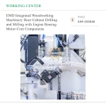 EMD Integrated Woodworking Machinery Drilling and Milling Door Cabinet with Engine Bearing Motor Core Components - Image 2