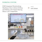 EMD Integrated Woodworking Machinery Drilling and Milling Door Cabinet with Engine Bearing Motor Core Components - Image 4