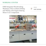 EMD Integrated Woodworking Machinery Drilling and Milling Door Cabinet with Engine Bearing Motor Core Components - Image 5