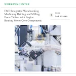 EMD Integrated Woodworking Machinery Door Cabinet Drilling and Milling with Engine Bearing Motor Core Components - Image 2