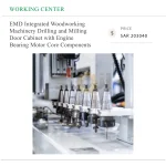 EMD Integrated Woodworking Machinery Door Cabinet Drilling and Milling with Engine Bearing Motor Core Components - Image 3