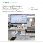 EMD Integrated Woodworking Machinery Door Cabinet Drilling and Milling with Engine Bearing Motor Core Components - Image 4