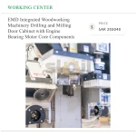 EMD Integrated Woodworking Machinery Door Cabinet Drilling and Milling with Engine Bearing Motor Core Components - Image 6