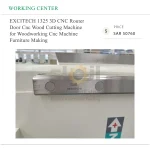 EXCITECH 1325 3D CNC Router Door Cnc Wood Cutting Machine for Woodworking Cnc Machine Furniture Making - Image 2