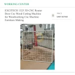EXCITECH 1325 3D CNC Router Door Cnc Wood Cutting Machine for Woodworking Cnc Machine Furniture Making - Image 4
